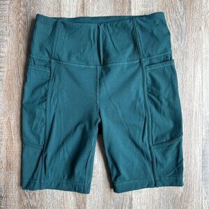 Mondetta Performance Ribbed Biker Shorts Small​